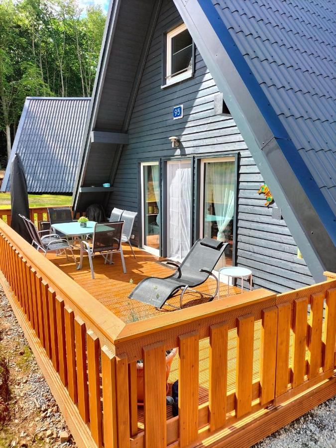 Neues Ferienhaus am schönen Ferienpark Twistesee Nähe Bad Arolsen Exterior foto